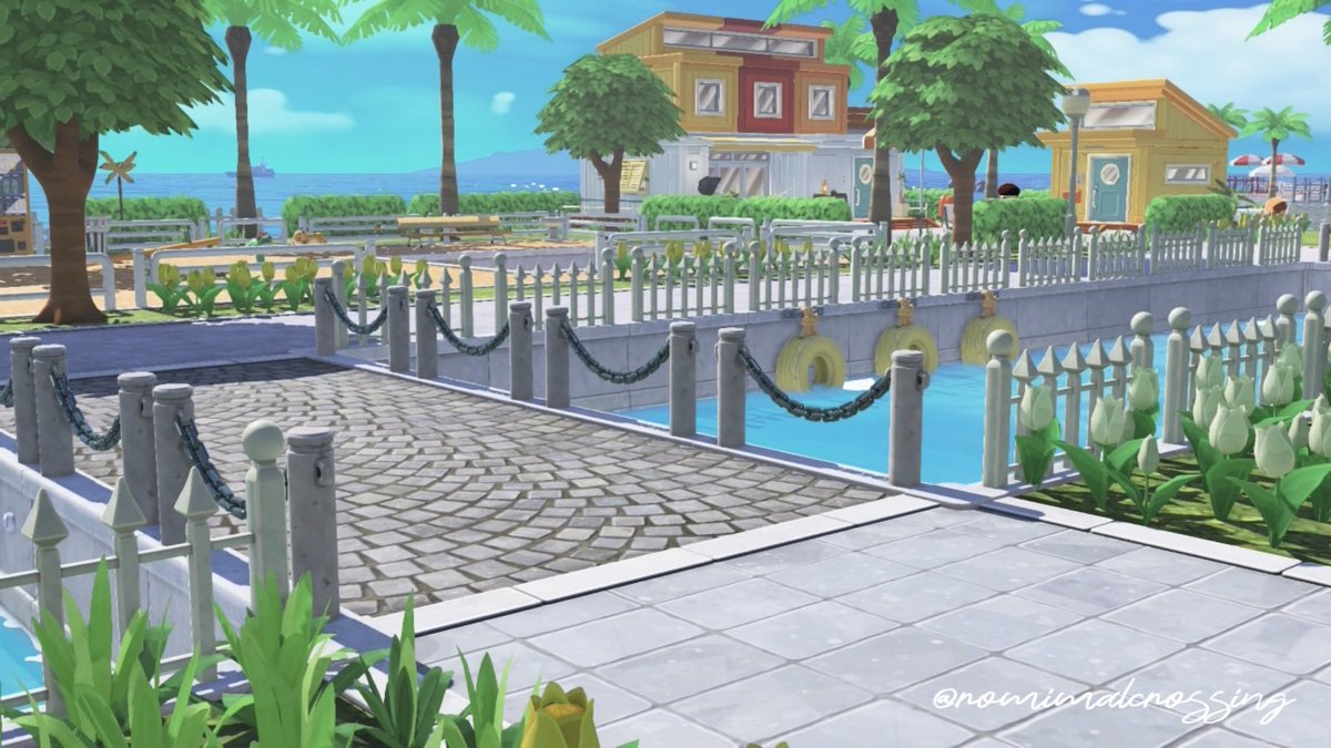 romimalcrossing's tweet photo. トロピカルなエリア🍋🐬🏝️

#トモコレ #tomodachilife
#トモダチコレクション https://t.co/bm7vbtwN6Y