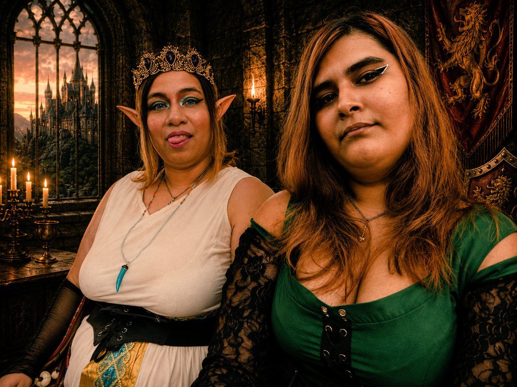 SamishiCos's tweet photo. Festival medieval con @Geiseleth https://t.co/NQ8f8UllDG
