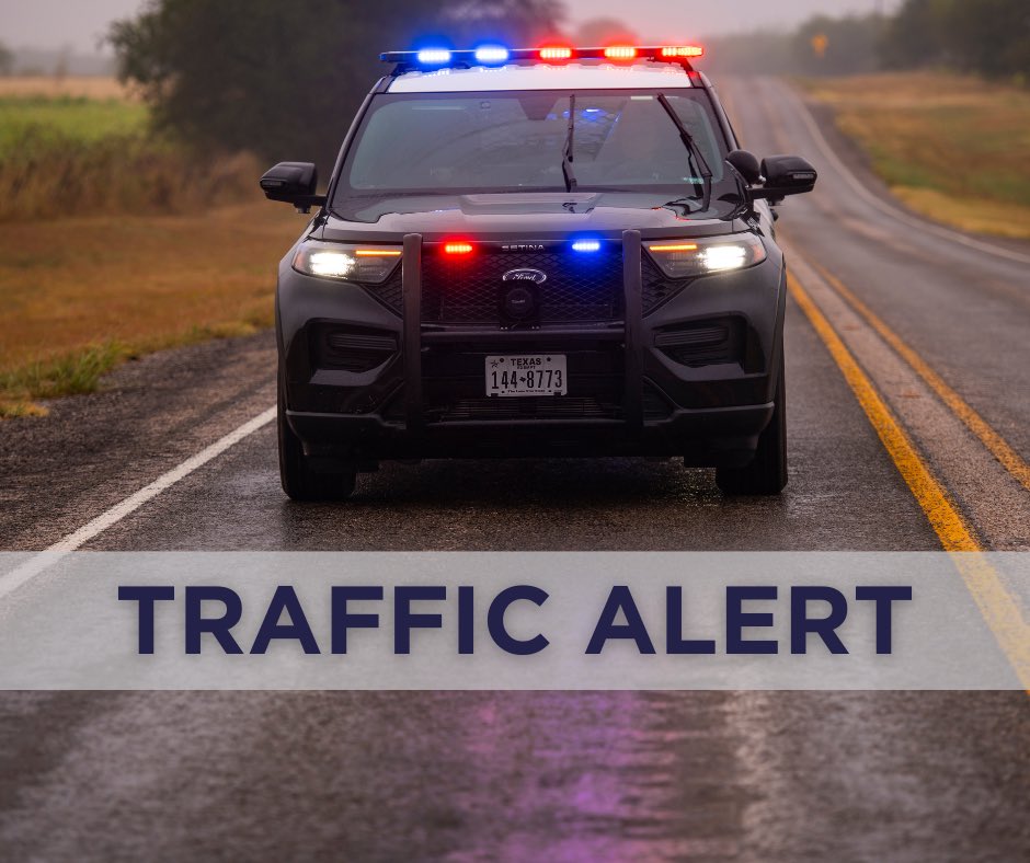 TempleTXPolice's tweet photo. The Temple Police Department is currently assisting with a traffic accident on I-35 northbound near exit 304. During this time, traffic will be diverted off the highway onto the service road. If you need to travel through this area, please exit the highway before exit 304 https://t.co/z7ubt3ebMX