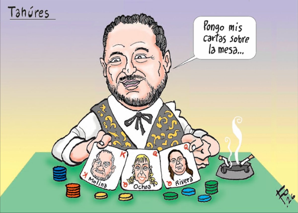 prensa_libre's tweet photo. #EnClaveDeFo | El genial Fo nos presenta este miércoles 27 de mayo la caricatura titulada: “Tahúres”. https://t.co/EbDkktFp2B