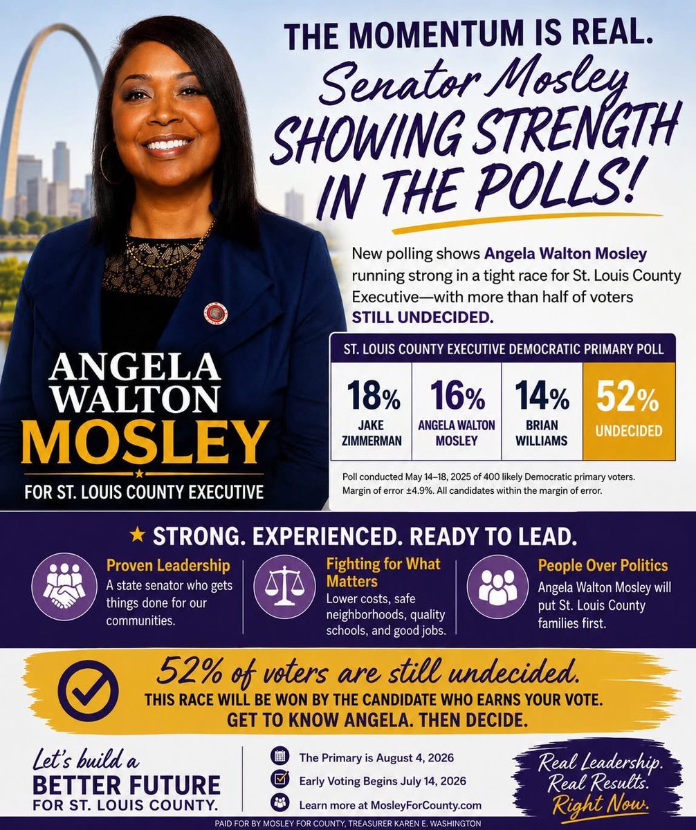 Senator Angela Walton Mosley Democrat Caucus Chair tweet media