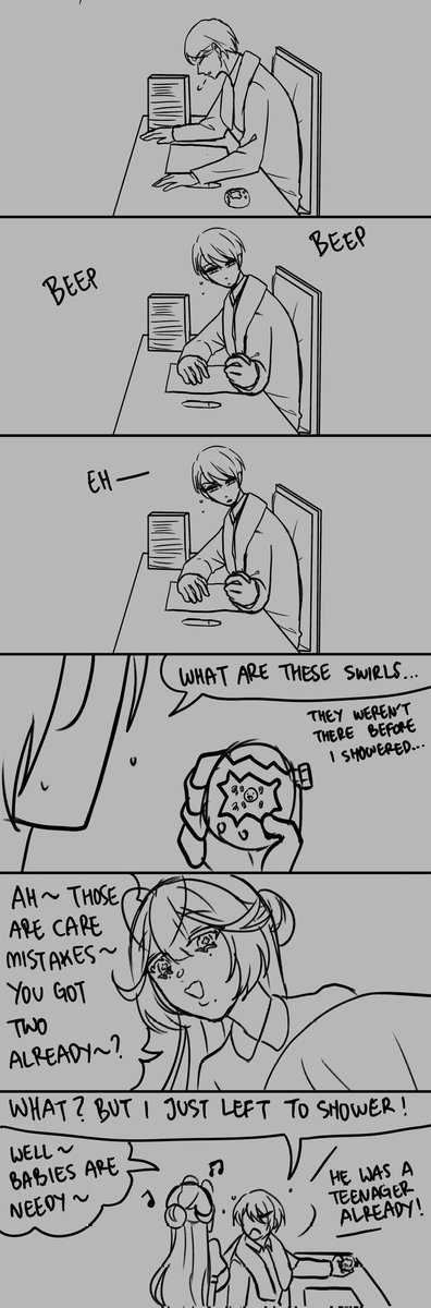 CHUpcakeVT's tweet photo. [Farvstella] Tamagotchi Paradise took my soul-

This happened to me and I was so upset... I wanted irukatchi.............

Farvald: @AQinary 

#OC_CHUniverse #OC #Tamagotchi https://t.co/PvAFCD8cXv
