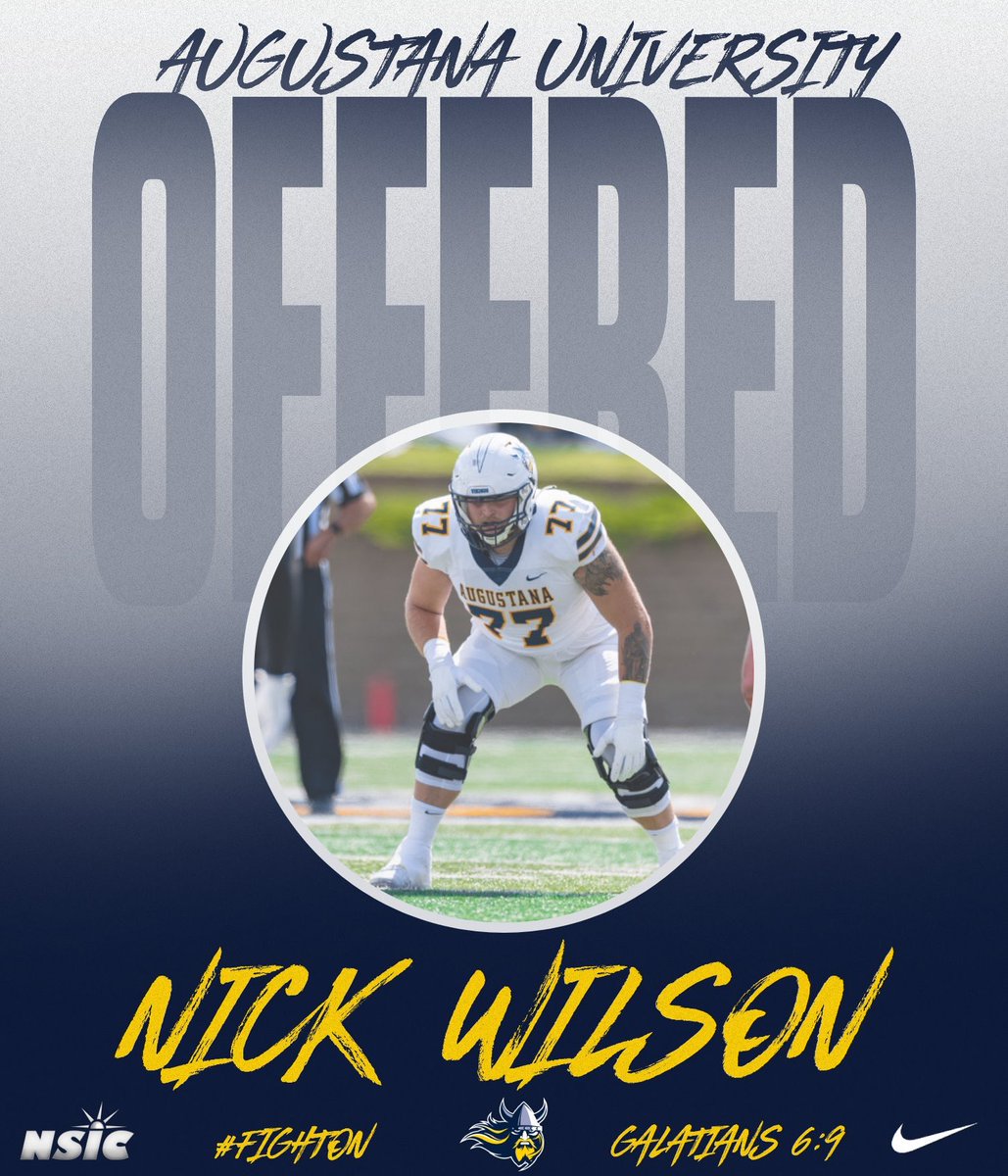 Nickw2308's tweet photo. #AGTG After a great conversation with @CoachBKearsley Iโm blessed to receive an offer to @AugieFB @CoachOJ_
@leemunn87 @coachvictorgill @Coach_Tibbitts @5qpLinepride @5thquarternews @PunchlinePastor @MOMINTOFTRUTH @CoachRazloznik https://t.co/AtsQwP3pDq