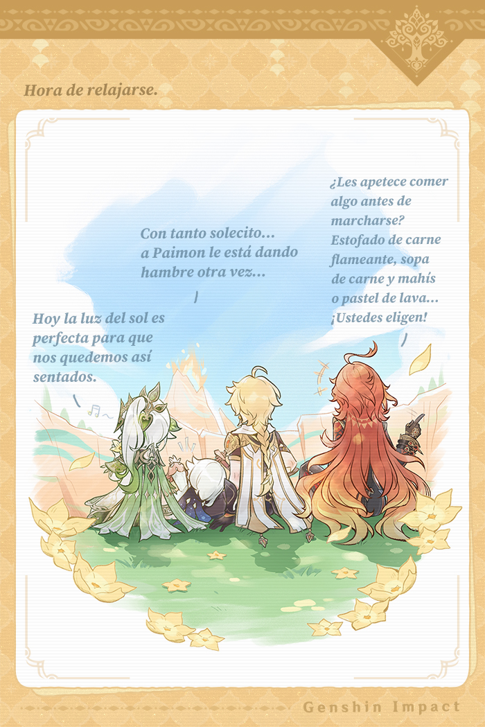 Genshin Impact ES tweet media