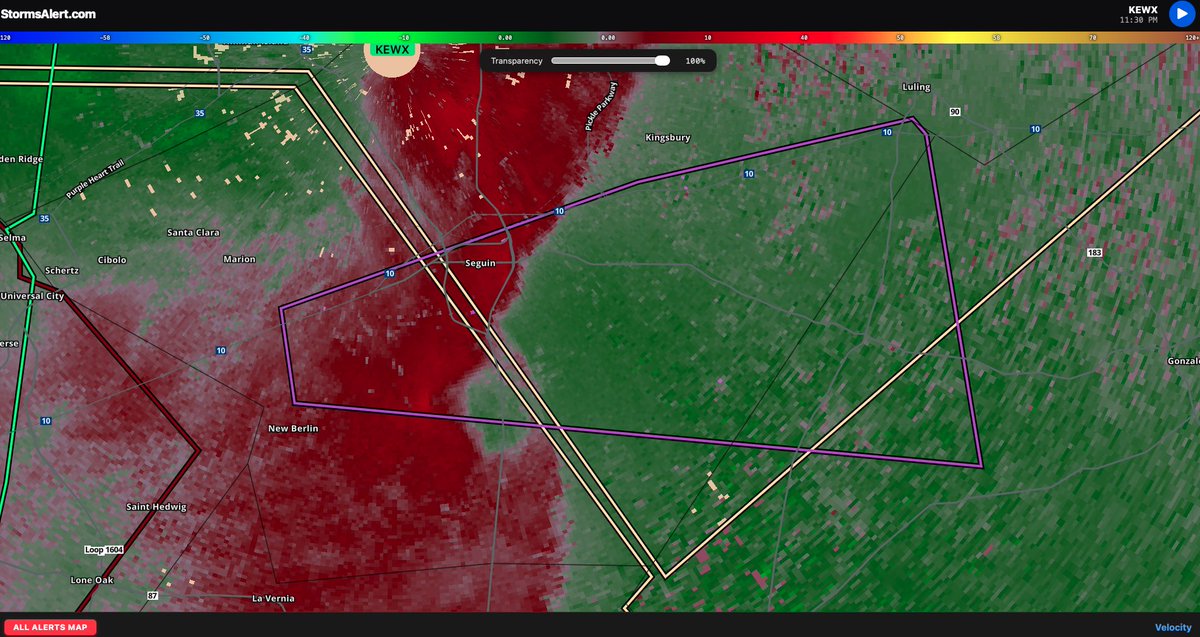 WaynesboroPA's tweet photo. A radar confirmed tornado warning is now in effect for Gonzales and Guadalupe counties in Texas.  This warning includes Dugger, Belmont, Zipp, and Monthalia.  Latest alert and radar: https://t.co/QKCDheEpEc https://t.co/yfBWn27JU2