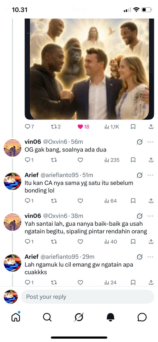 Arief tweet media