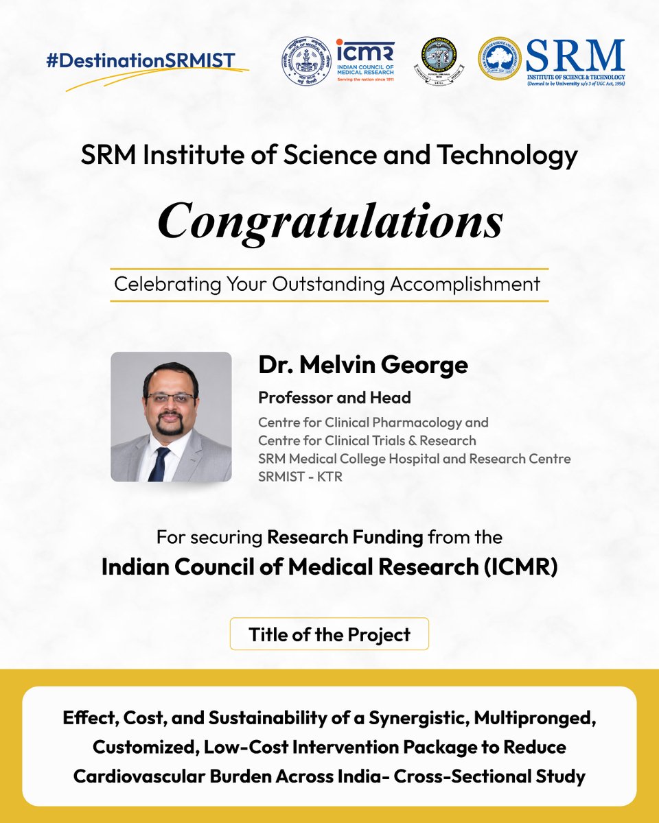 SRM Institute of Science and Technology tweet media