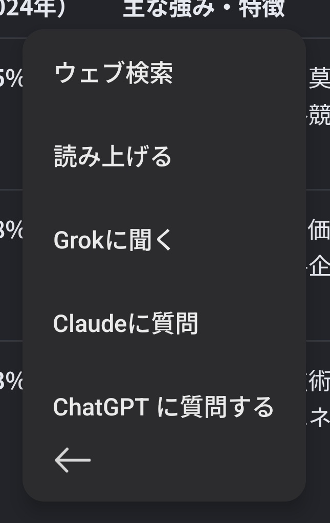 clamchowder_hei's tweet photo. Google AIモード上で文章コピペしようとしたんだけどさぁ…

いや、流石に草
結局どのAIに聞けば良いんだよww

もう戦争なんよ、AI戦争よw
 #AI  #Google  #Gemini  #Grok  #Claude  #ChatGPT  #どれを選べばいいのか https://t.co/e1RZYqYEbR