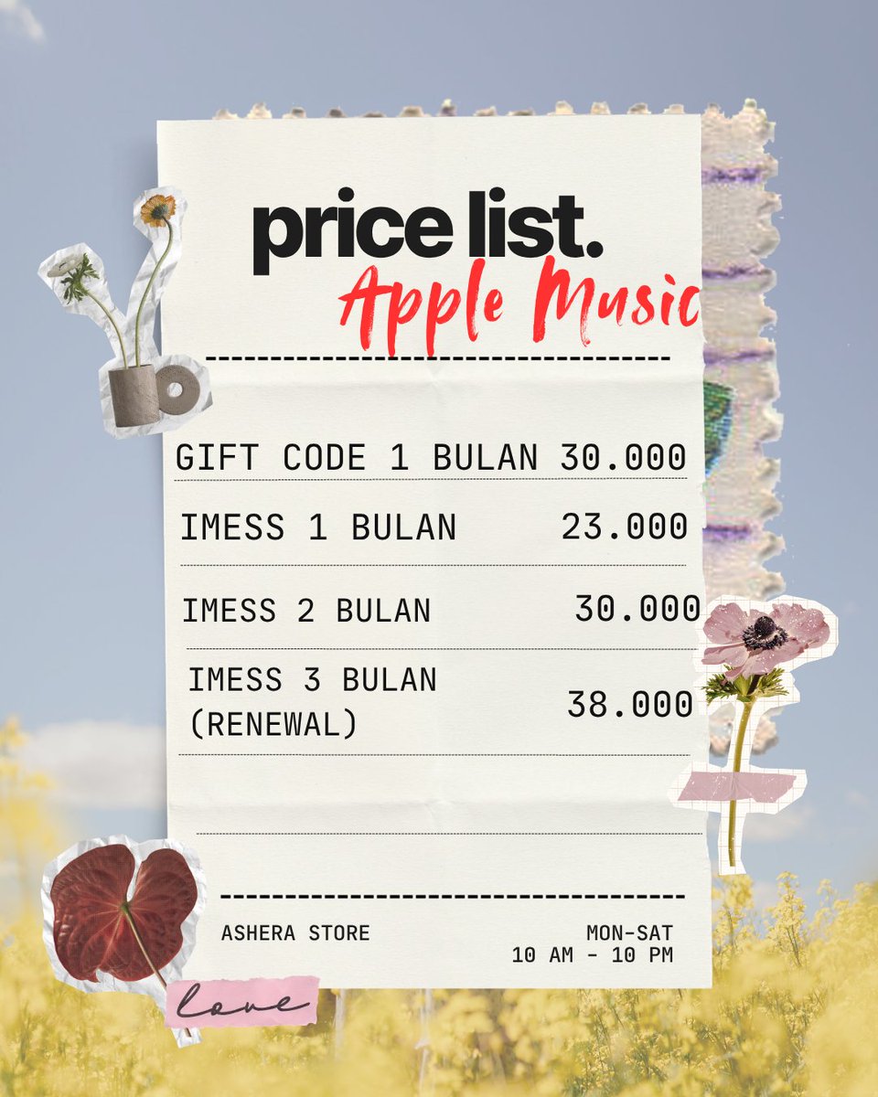 Ashera Store | order via wa | JOKI TUGAS tweet media