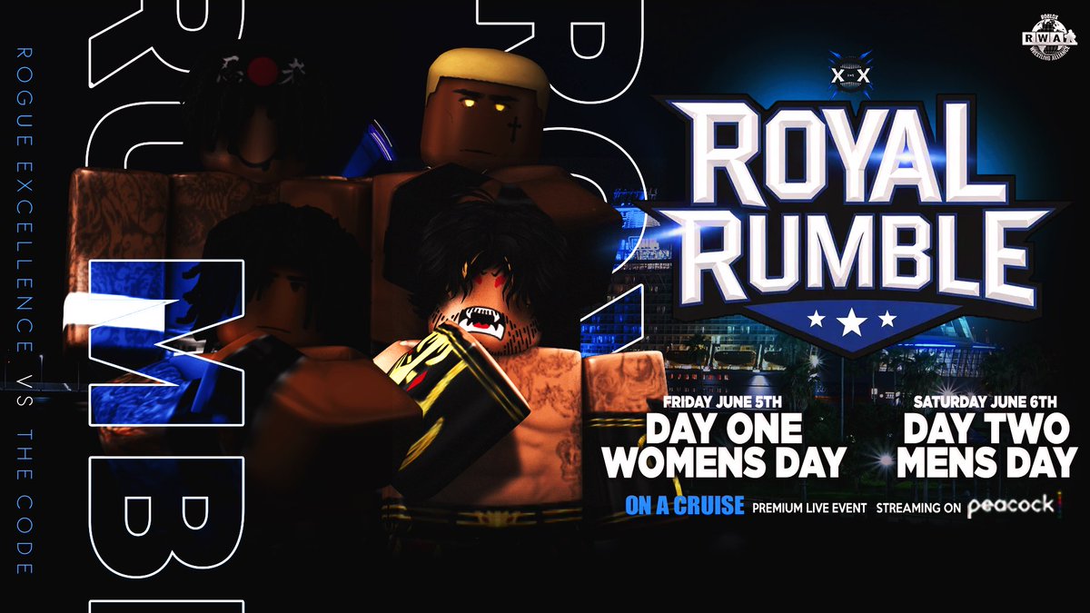 XWENetwork's tweet photo. 🔷 6/6/26 - ROYAL RUMBLE 🔷

TAG TEAM 👑

On June 6th! DAY TWO - After sweeping in the qualifiers #RogueExcellence will get a chance to fight against the Tag Team Champions, #TheCode! 

Which team will prove that they have just enough to walk out with tag team gold?!

#XWERR26 https://t.co/jVeU7UFGss