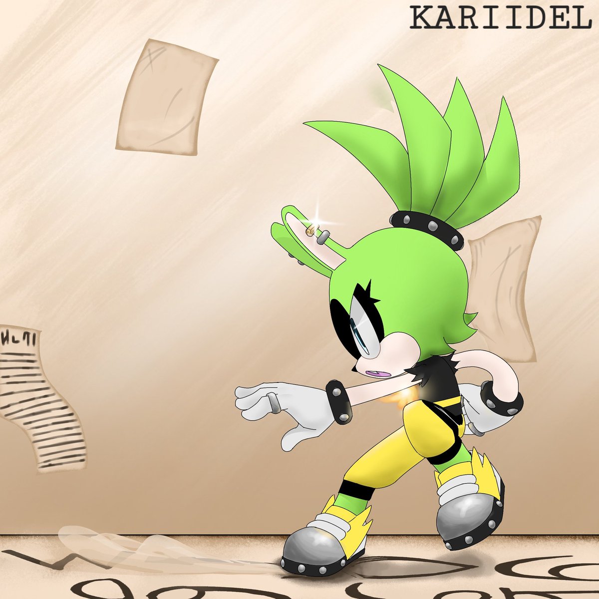 Retro_Helix's tweet photo. Surge and The Secret Rings 
#sonicandthesecretrings
#surgethetenrec https://t.co/PSvvjrT9Gy