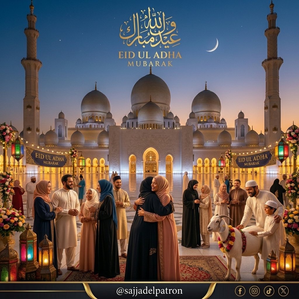 SajjadElPatron's tweet photo. Eid Mubarak to everyone ♥️ https://t.co/aWywBQgCgB