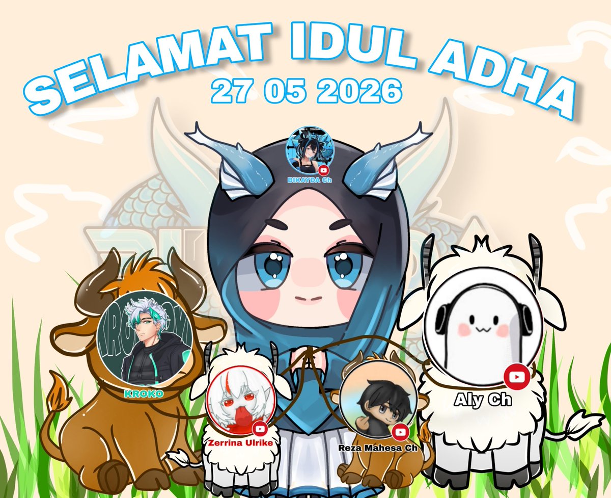 bikayda_'s tweet photo. SELAMAT IDUL ADHA 2026 untuk semua saudara/I seiman 
Selamat libur jg guys~
Kurban apa kalian? (Perasaan kah?) 🫵🏻🤣
.
.
BIKA kurban seadanya guys 😋 (jangan buka slide sebelah!!) https://t.co/NmZ5vLPuUB