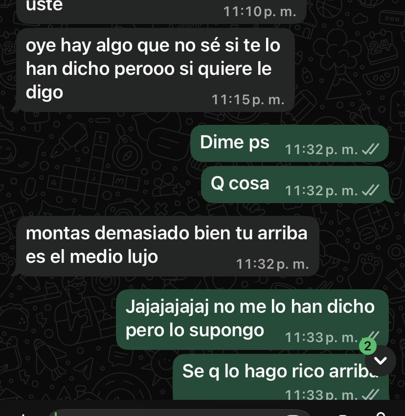 perlaaaa_____'s tweet photo. Cliente feliz jajaja 🫣 https://t.co/zgev5LhHRE