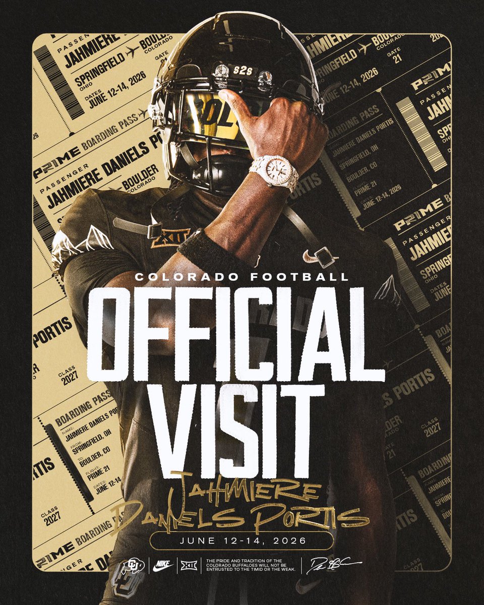 CollegeSaturday's tweet photo. Jahmiere is a 6'2" 210 3⭐ C/O 27 LB from Springfield,Ohio
Set to make OV in June this would be a great addition to the program. 🛝🦬🏠 @Miere_Daniels https://t.co/8d8qTjywfp