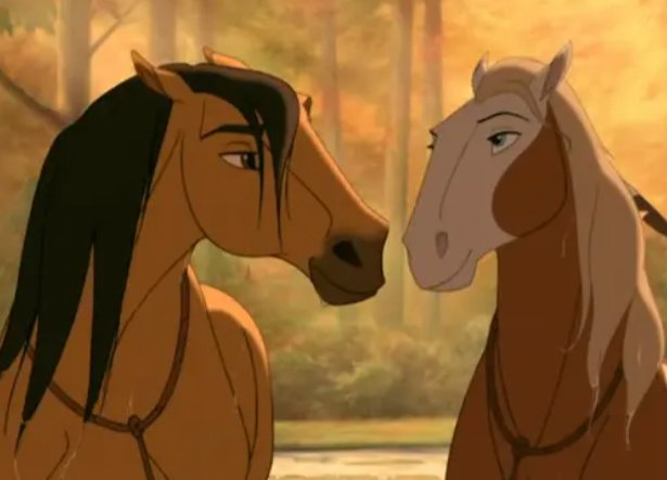 AlpacaAcute's tweet photo. Warriors TNP Graphic Novel SPOILERS //

Omg is that Rain and Spirit from 'Spirit: Stallion of the Cimarron'? https://t.co/fnoyJj1q2o