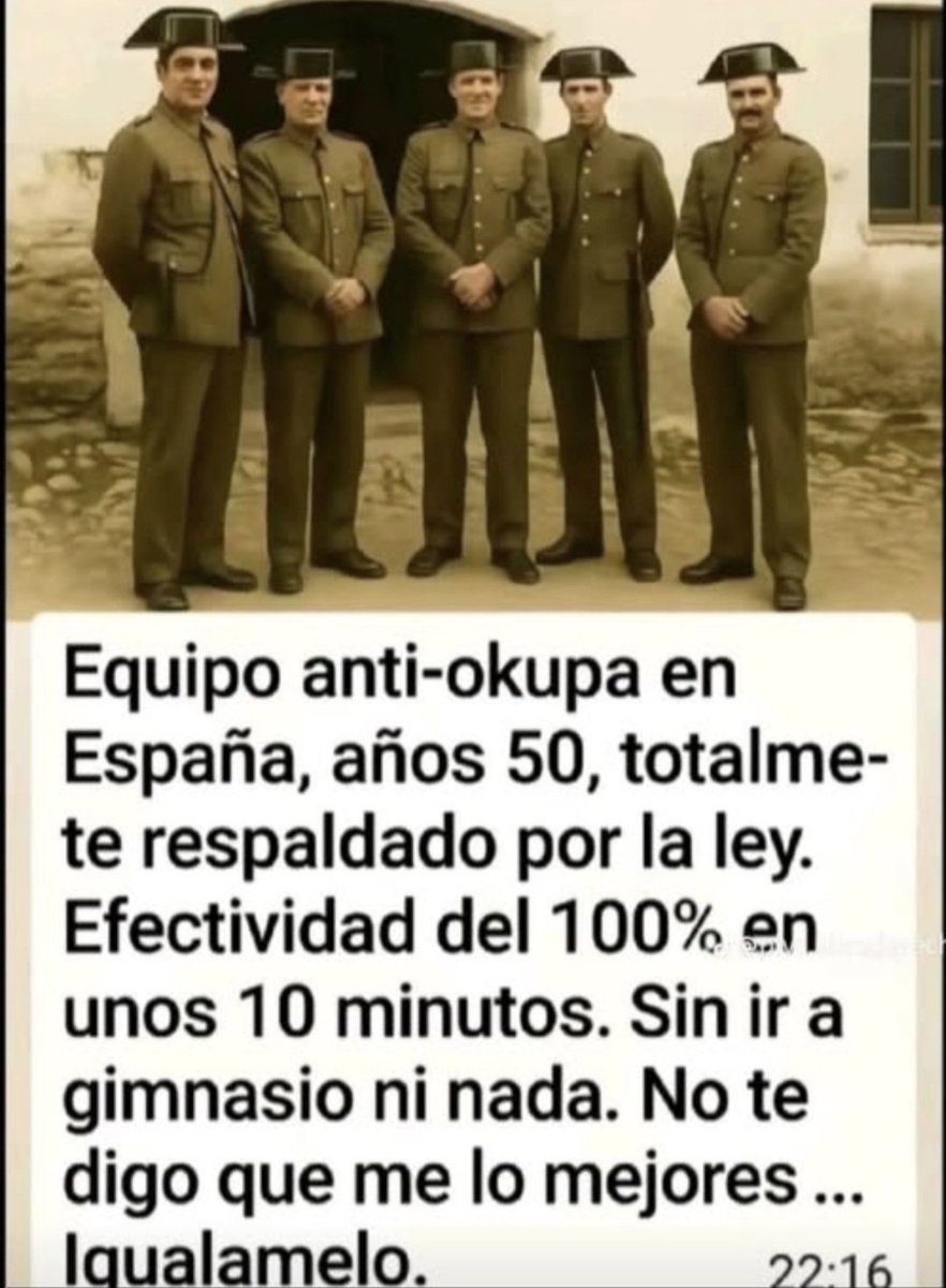 Wallypj2's tweet photo. Buenos días a todos los españoles de bien. 
🇪🇦🇪🇦🇪🇦🇪🇦🇪🇦 https://t.co/M3jx49QDWY