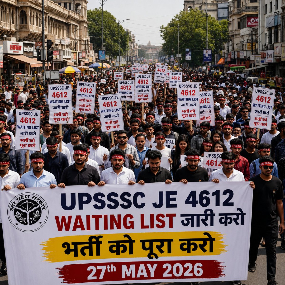 Shashan59194431's tweet photo. युवाओं की मेहनत और उम्मीदों का सम्मान होना चाहिए।
UPSSSC Waiting List जारी कर रिक्त पदों को भरा जाए।

@myogiadityanath @UPGov @ChiefSecyUP @yadavakhilesh

#UPSSSC_WAITING_LIST_जारी_करो https://t.co/ysrTZv19Dg