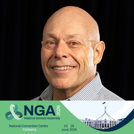 ALGAcomms's tweet photo. 🎤 Tim Cox, MC | NGA 2026 Regional Forum

ALGA is excited to welcome Tim Cox to Canberra as MC and host of this year's Regional Forum for NGA2026.

Tim has been hosting events across the country for more than three decades, and you've probably also heard him on the airwaves.

By day, he is Communications Manager (and in-house MC) at the @LGAQ - Local Government Association of Queensland, and before that spent 25 years as an award-winning ABC Radio broadcaster – a career his grandmother foretold, often saying he had been “vaccinated with a gramophone needle”.

Tim will take delegates through a fantastic program, including State of the Regions with demographer Simon Kuestenmacher, Disaster Management Fatigue with RedR CEO Dr Helen Durham AO, Dr Bhiamie Williamson and Meghan Hibbert GAICD, Regional Health with sHedway founder Carol Mudford, Opportunities and Challenges in the Renewable Transition with Australian Energy Commissioner Tony Mahar, Regional Planning Institute CEO Liz Ritchie and Mayor Andrew Smith of Western Downs Regional Council.

If you haven't already registered, jump in: https://t.co/Qd9VYBG89D