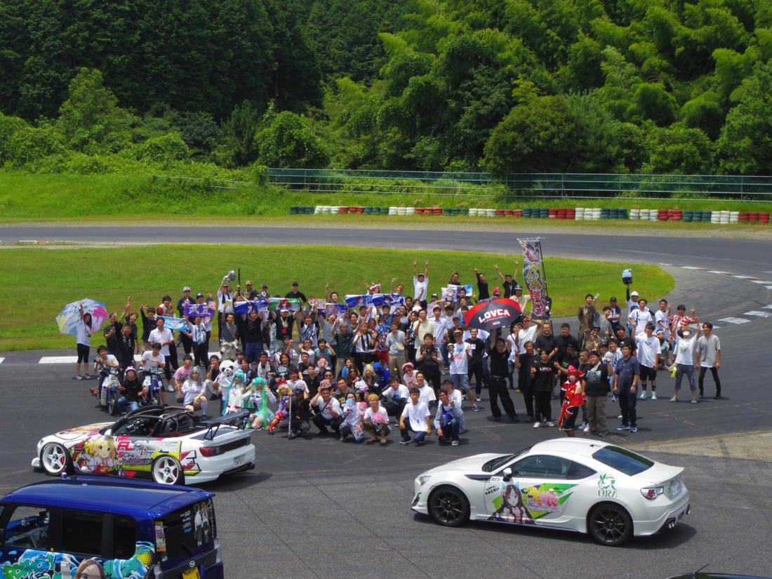 エンジョイ痛車フェスティバル【公式】鈴鹿ツインサーキット tweet media