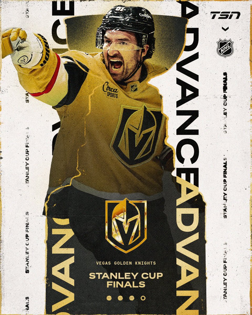 TSN_Sports's tweet photo. THE GOLDEN KNIGHTS SWEEP THE AVALANCHE AND ARE HEADED TO THE STANLEY CUP FINAL 🤯 https://t.co/mJGqOmnLMp