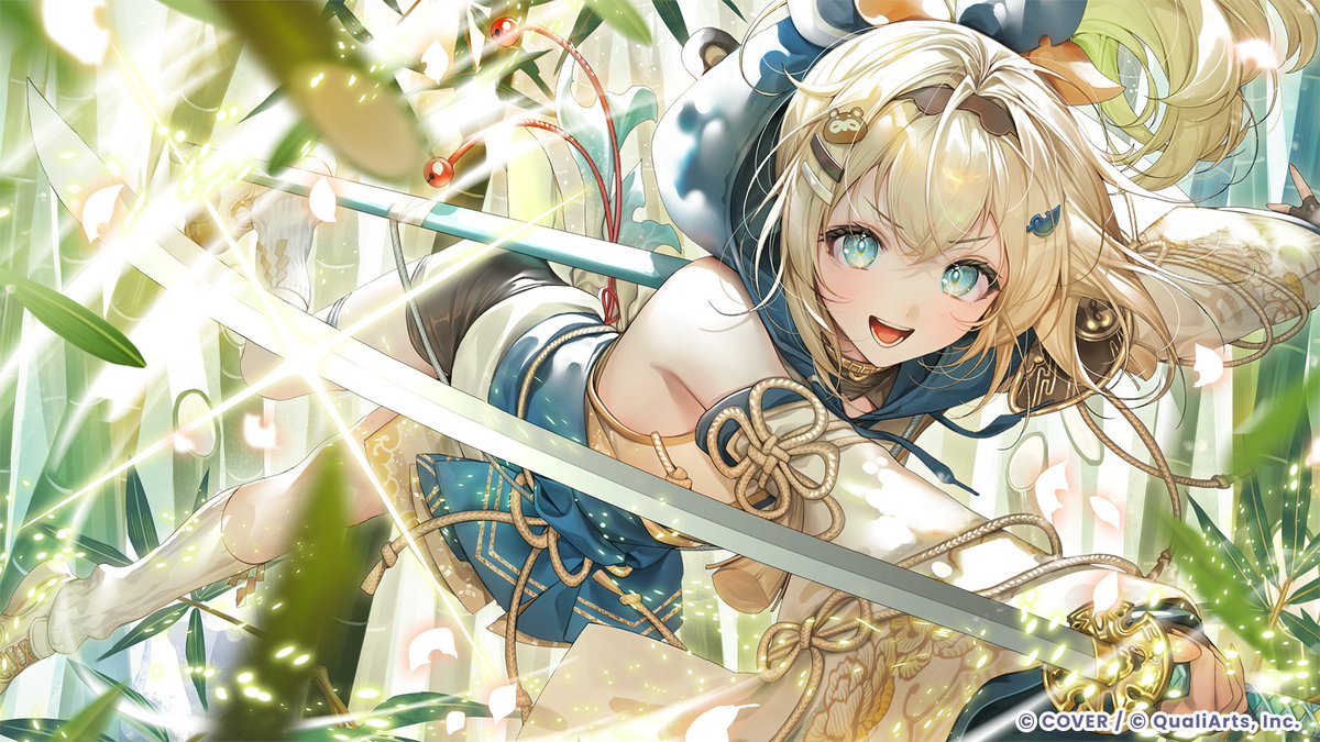 holo_dreams_en's tweet photo. /／
🍃★5 Card Illustration First Reveal🍃
\＼

An original outfit capturing the charm of #KazamaIroha👗

More card illustrations for other talents are coming soon🎉

#holodori https://t.co/gnPBdUw9I1