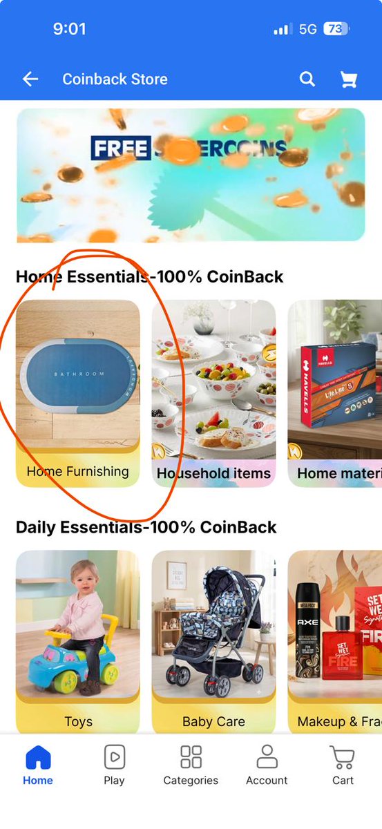 abhishekumar005's tweet photo. @flipkartsupport @Flipkart I order from the 100% coinback store and didn’t receive any coins after the return period. And neither does it say coins on the way. https://t.co/igtZ3bSFAK