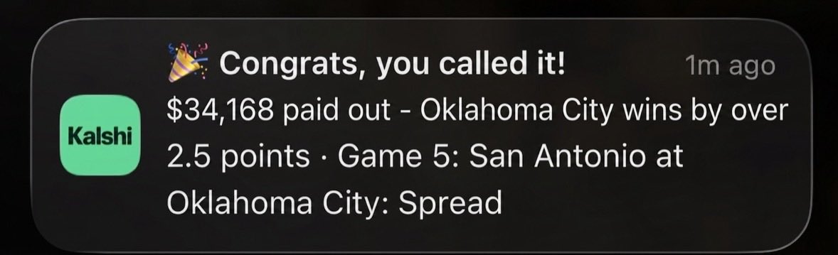 cashtempobets's tweet photo. $14,000 profit on OKC ✅

Posting my next nuke on X. Follow up 💯 https://t.co/TaFHtJ84F5
