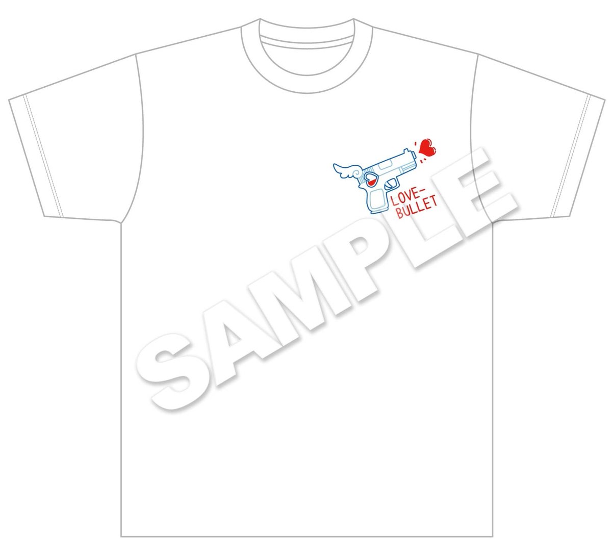 LoveBulletManga's tweet photo. LOVE BULLET POP UP STORE IN JAPAN??? Holy shit they have shirts and sketchbooks and carabiners too?? 😳 https://t.co/i9QSC7wVga