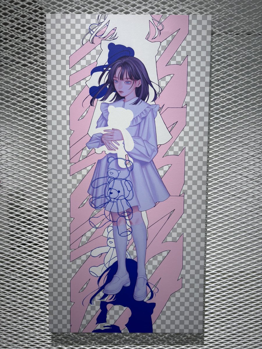 joytomo's tweet photo. さめほし 巽千沙都 紺野真弓『Group Exhibition 存在証明』。 https://t.co/dyv1yIPtZg