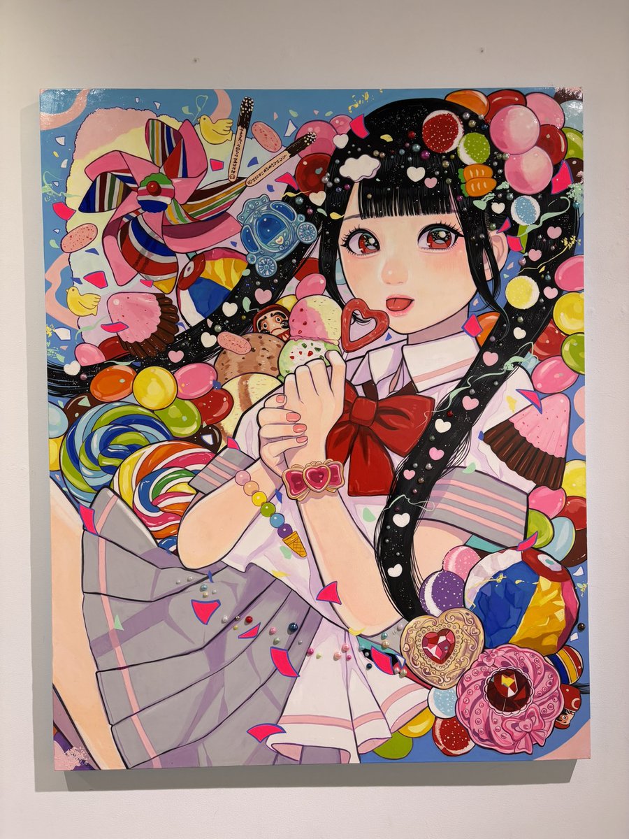 joytomo's tweet photo. さめほし 巽千沙都 紺野真弓『Group Exhibition 存在証明』。 https://t.co/dyv1yIPtZg