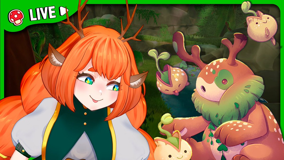 kinoko_vtuber's tweet photo. [LIVE ON!]

🌿✨ Vamos experimentar pela 1ª vez a demo do jogo @bloomkeeper_ri   

Um indiegame que lembra Pikmin mas com uma vibe super cozy! Simbora guiar essas criaturas fofinhas, restaurar o mundo e tentar não surtar se algum brotinho se perder no caminho!🍄

🔗Link Abaixo! https://t.co/mpr3QLPPKD