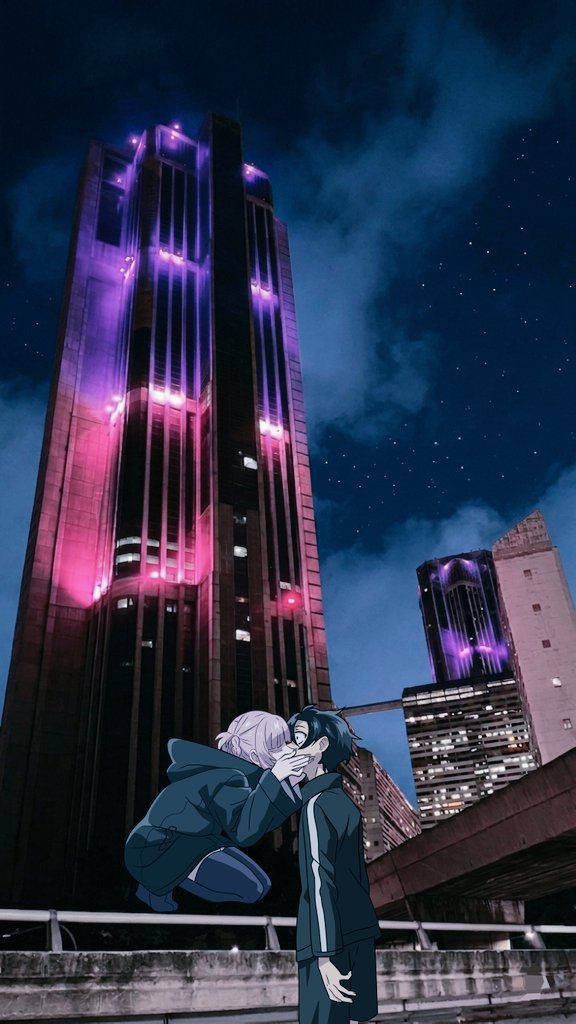 FerchoAndrew's tweet photo. Nazuna x Kou X parque central
#yofukashinouta #callofthenight #kou #nazuna https://t.co/dpEjKAdV7Y