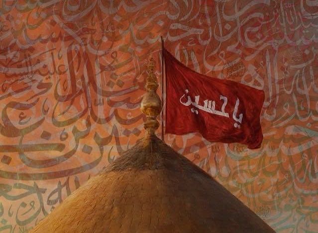 Mussa1Syed's tweet photo. While the world celebrates Eid, Imam Hussain's (as) heart is torn in two. He holds Muslim’s little daughter Hameeda, close as she weeps for her father, while he also remembers his own distant Sughra—💔 https://t.co/wCqeiXDutc