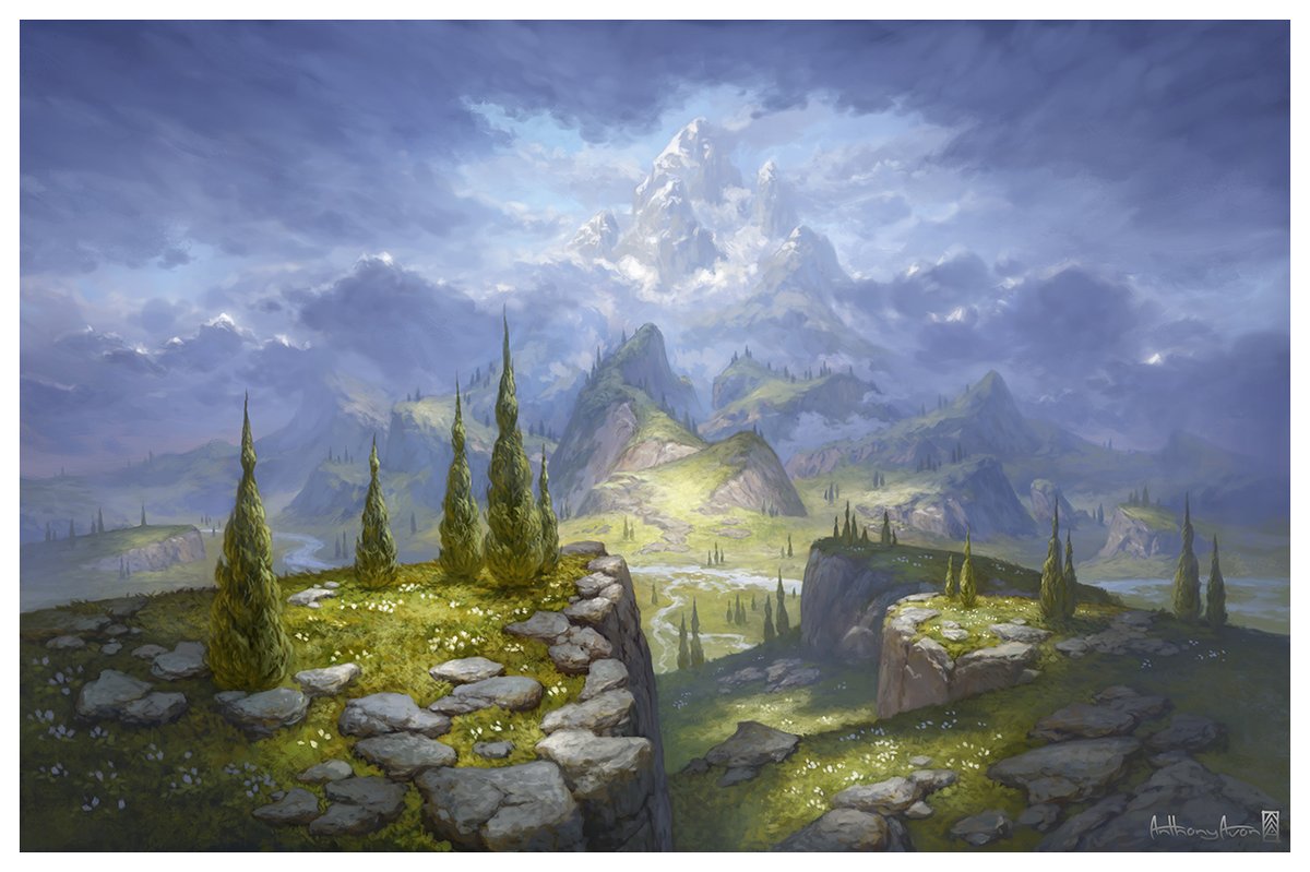AnthonyAvonArt's tweet photo. My landscapes! https://t.co/uTFiKR1zOt