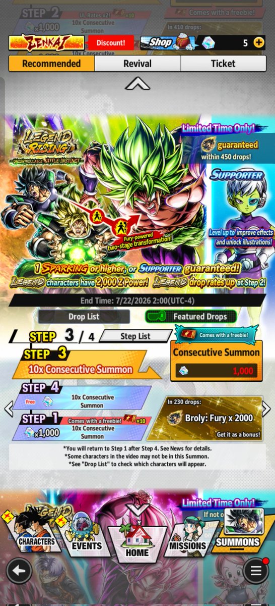 MMuffin525's tweet photo. Between Goku Black, Broly, and Gogeta I'm sitting at 40,000cc spent. All for 1 copy of Rose. Can we please boost the rates for anniversary this is insane, pvp is unplayable if you don't have the new characters... https://t.co/foXiaTrQjT