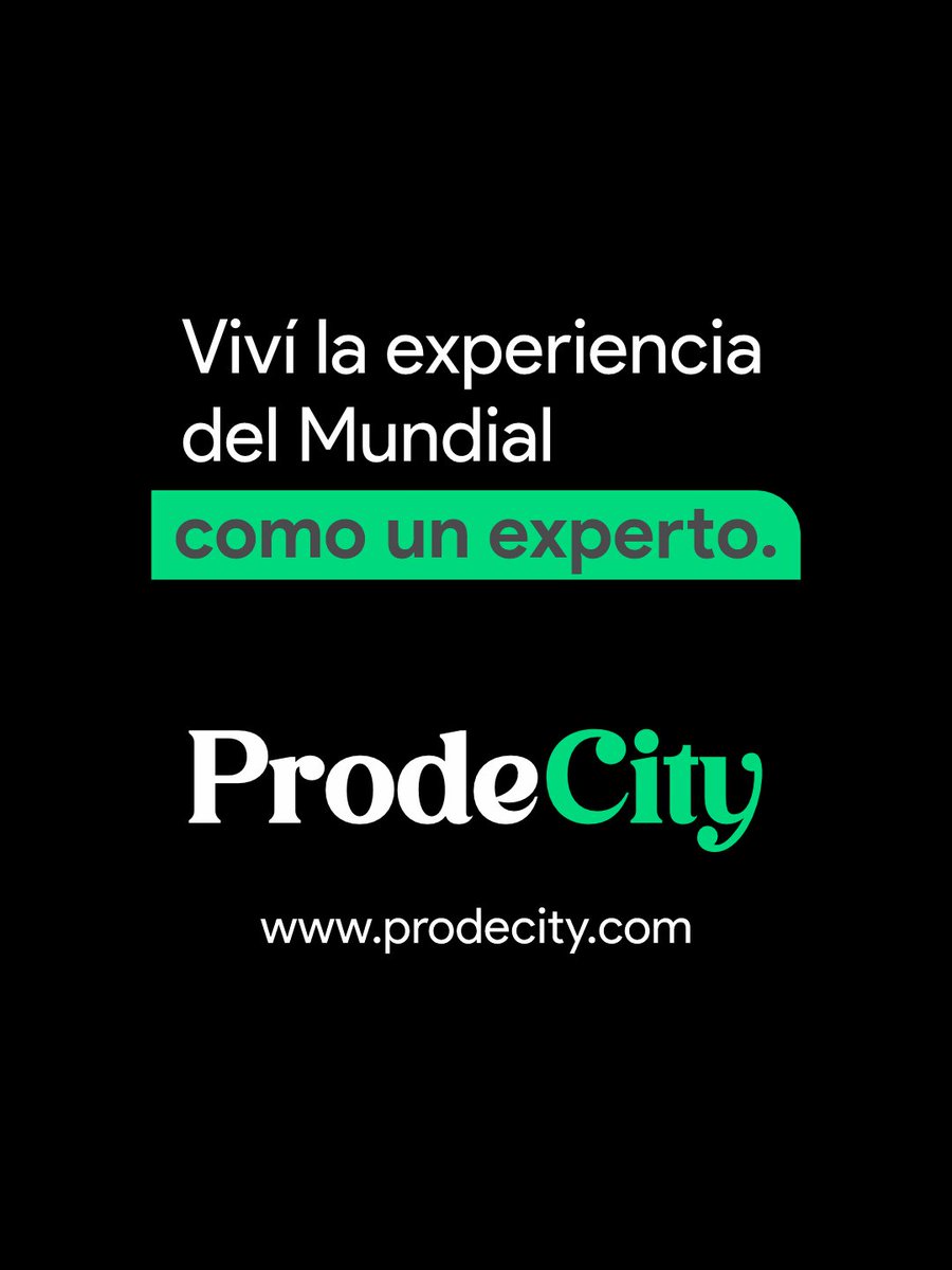 andreavronik_'s tweet photo. EL DATO.
¿Ya tenés tu PRODE con la ofi, amigos o familia? 👀⚽
¡ProdeCity justamente para eso! Estamos en modo Mundial así que podés armar tu grupo con amigos y colegas. 

Es gratis y se crea cuenta en 1 min.
Pasá pues a ver 
 👉 https://t.co/Kn9oThG1o3 https://t.co/6FYfnekWmo
