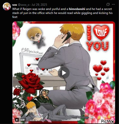 Ari_Halberd's tweet photo. @Estrogentleman also forgive me for not taking as representative a 13 like xeet from a random underage cis lesbian with pro/antiship discourse nonsense in bio who stans a male character who she herself headcanons as a himedanshi https://t.co/VjuzG3CEQv