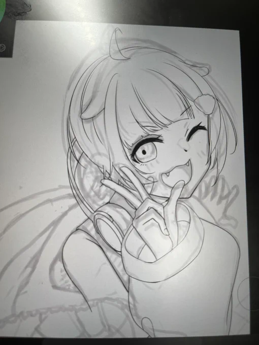 息抜きファンアート 
