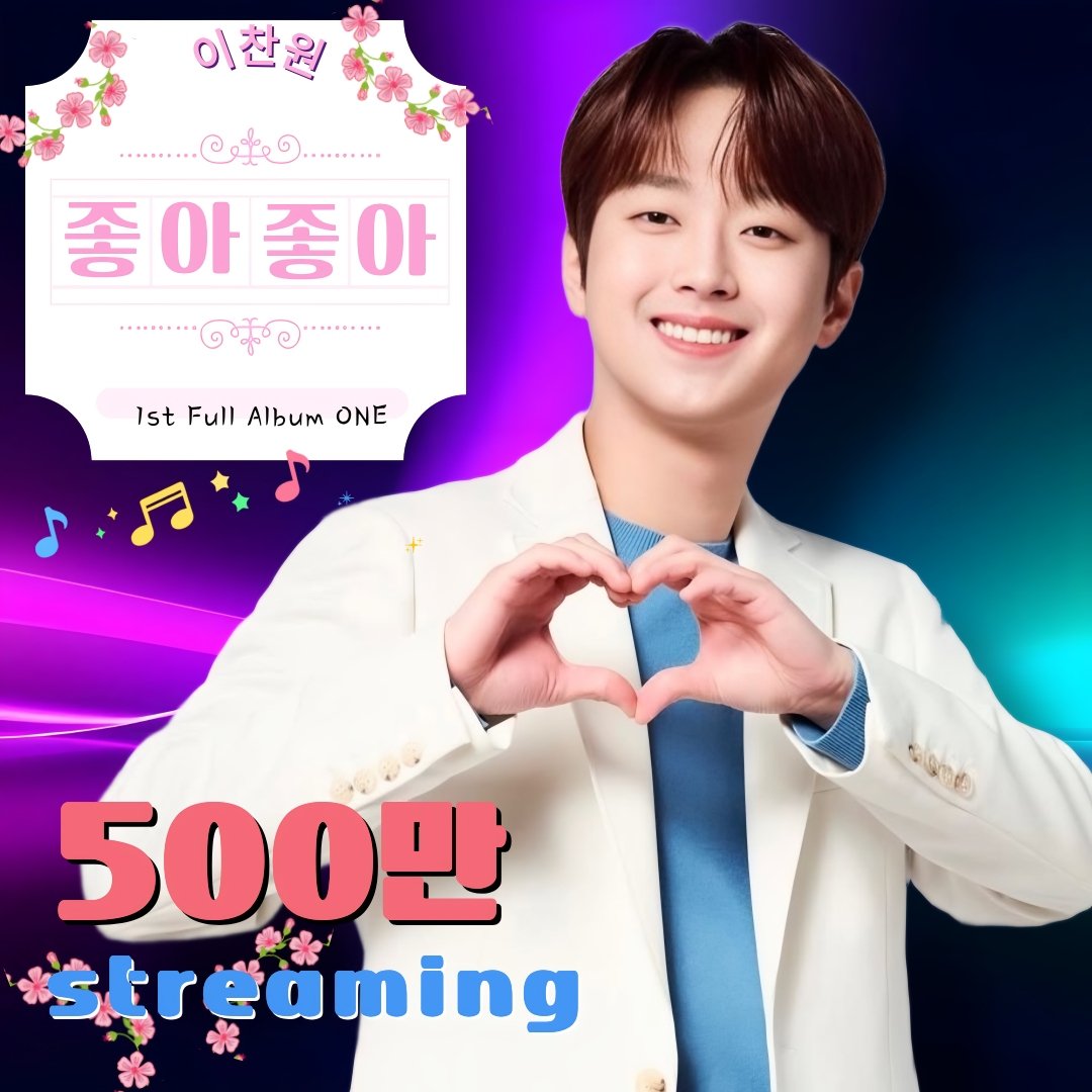 teonymory's tweet photo. ＂찬스가 최고야♥＂ 이찬원 '좋아 좋아' 음원 영상 500만뷰 (출처 : 네이버 연예) https://t.co/EbDGTzFkAH 
#이찬원 https://t.co/XqKMAatG3Y