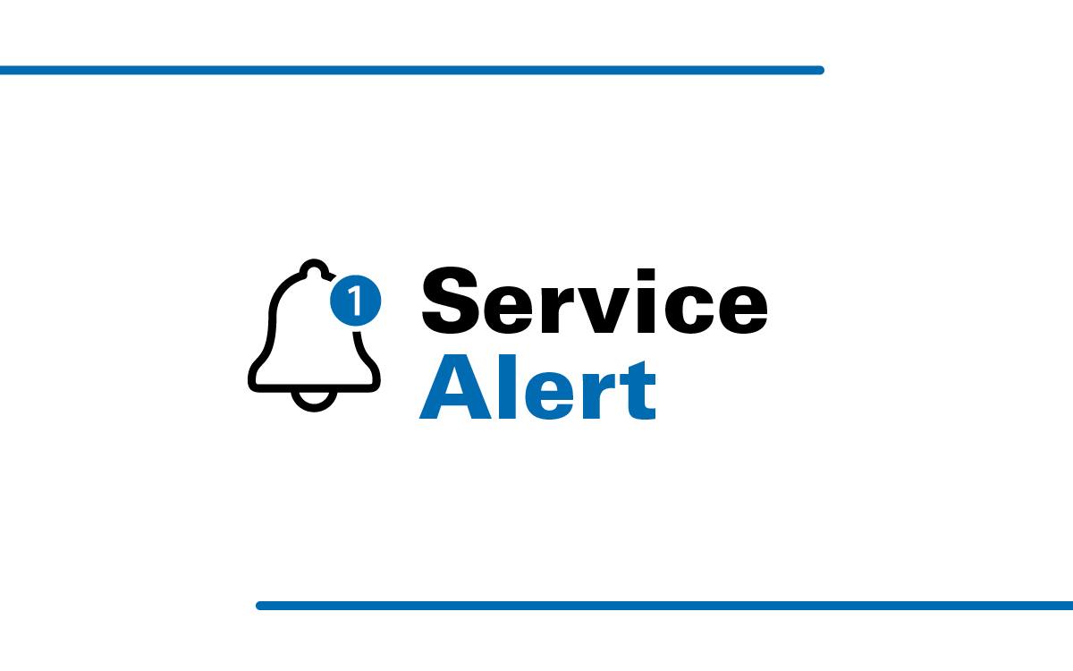 GRT_ROW's tweet photo. The ION disruption between Willis Way/Waterloo Public Square Station and Kitchener Market Station has ended. Regular service is resuming. https://t.co/6W0ULkLFx3