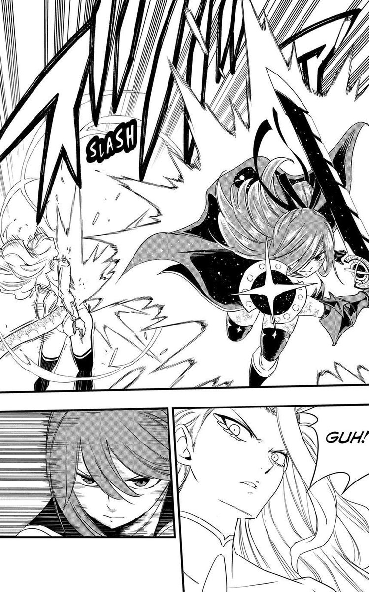 canarzag's tweet photo. Erza and Juvia hurting the dragons’ egos…… oh these two divas https://t.co/wZGkIUOYyj