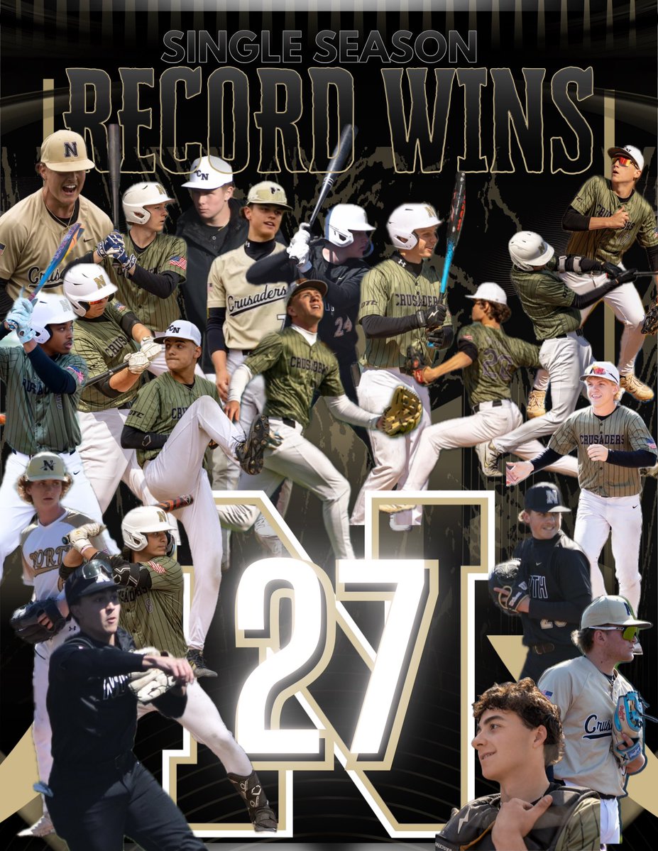 LCNorthBaseball's tweet photo. 27

This group stands alone in the record book as the winningest regular season team in program history! 

@lcnboosterclub @MHSBCA1 @MAHSB586  @Mac_Bwacexpo https://t.co/7BzT1wcZY6