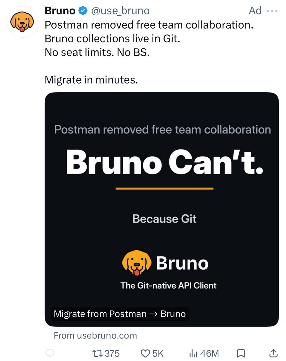 Guy trying to come up with hero copy for an ad for a service
