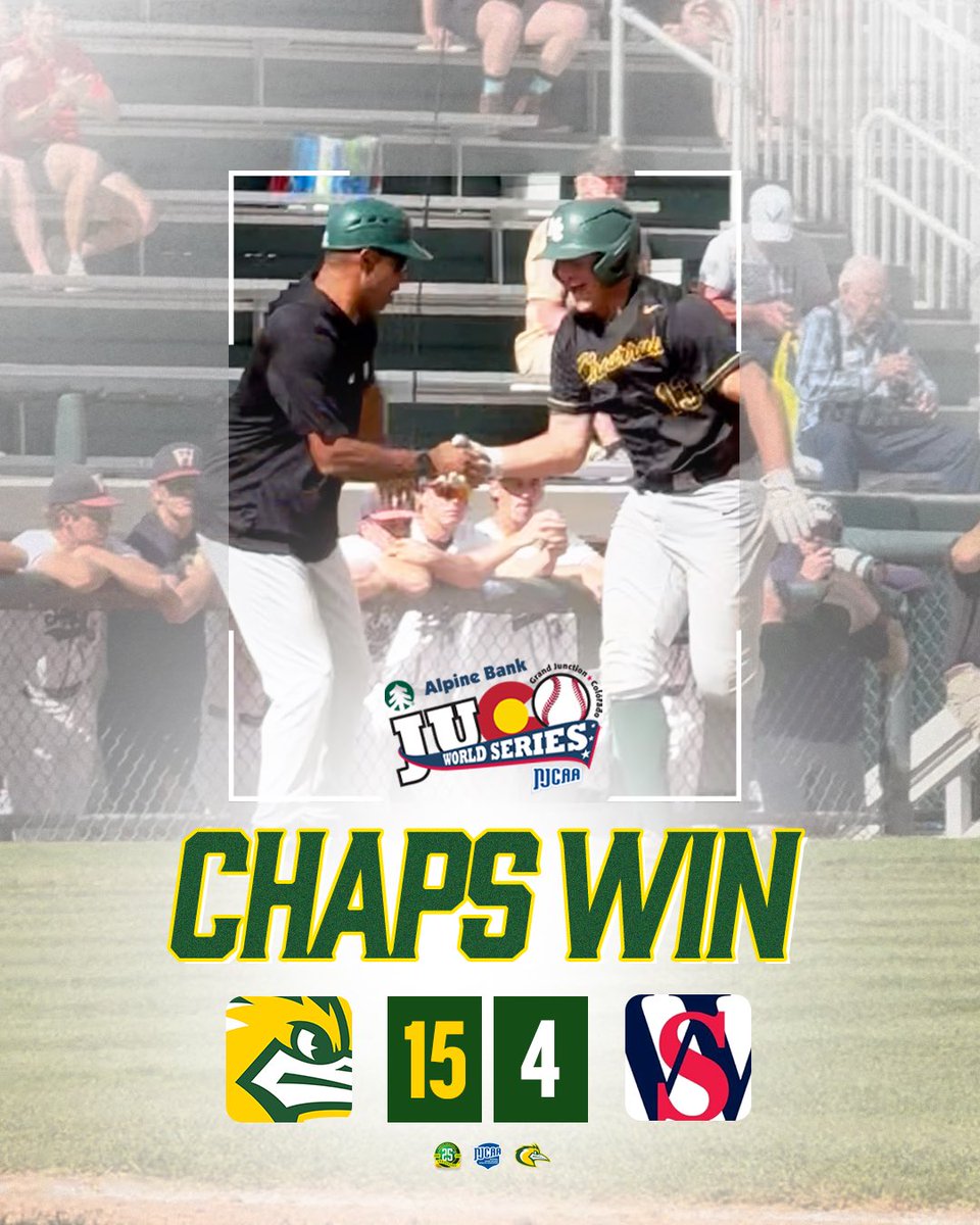 Midland_College's tweet photo. The tickers are safe today!! 🫀💪 The @MCChapBaseball Cardiac Chaps give us a break and ADVANCE! #HumChaps 👌 https://t.co/RwKbNmvNym