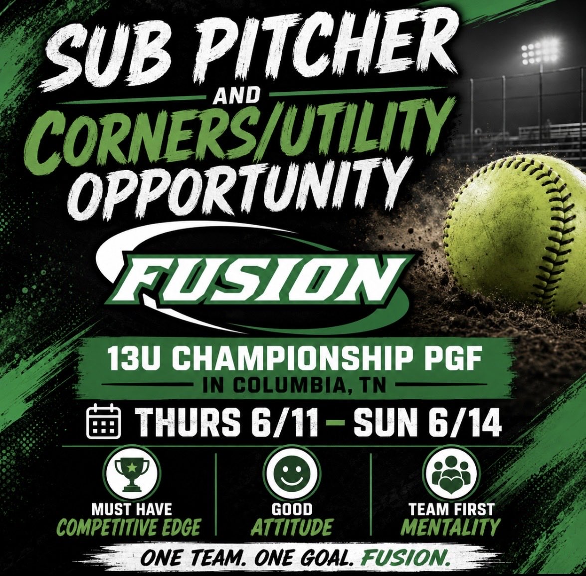 PremierDavisKY's tweet photo. 📣Sub Needed for weekend of 6/11-6/14 📣

Fusion Premier Davis 2030/2031
13U Championship PGF
📍Columbia, TN https://t.co/jFD47SL6xL