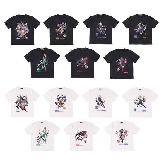 ONE PIECE × NBA 下記商品の9月発送分が本日10時より予約開始です！ T