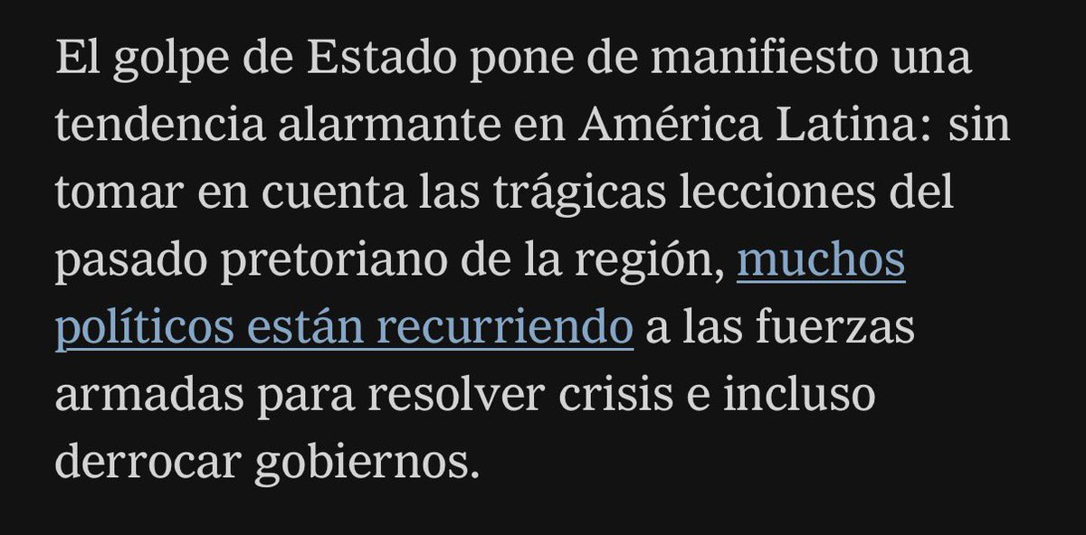 sanbedoyapardo's tweet photo. Levitsky…

• Llamó a la salida de Evo Morales del poder en 2019, tras su reelección ilegal, un “golpe de estado”.
• Aseguró que Gustavo Petro no es una persona “del todo populista”.
• Declaró que la captura de Maduro por EEUU “terminaría mal” para la región. https://t.co/a1GEcu376G