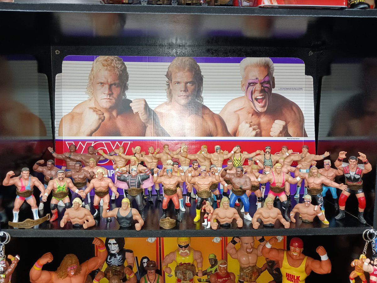 world_figure's tweet photo. WCW Galoobs with Very Rare Store Display! These are such Cool Figures! https://t.co/o5ryHg2LZK