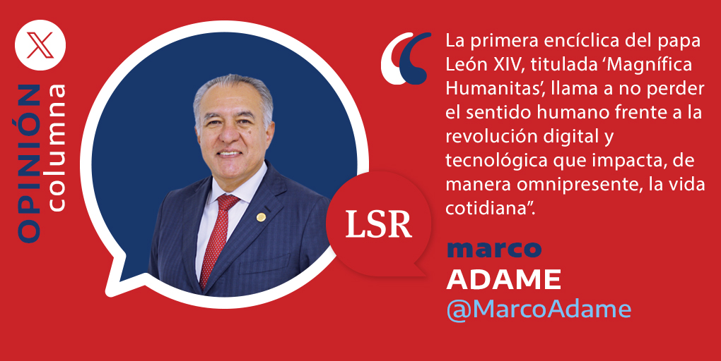 OpinionLSR's tweet photo. Te invitamos a leer la columna de Marco Adame: “La revolución digital”. ✍️ @MarcoAdame #FraseLSR #OpinionLSR https://t.co/ijvc1GLyFW https://t.co/AfeE43ffog